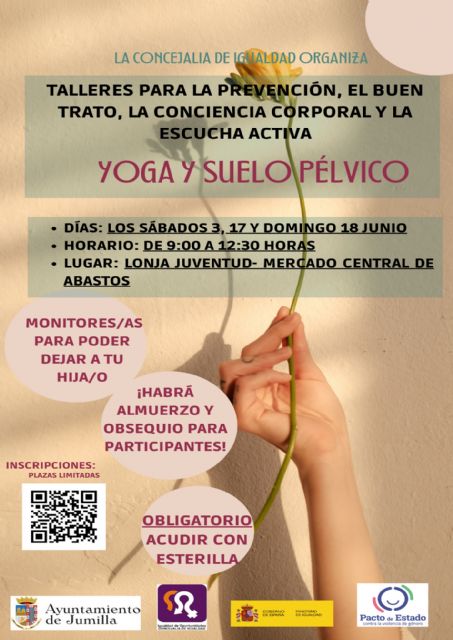 La Concejalía de Igualdad organiza talleres de empoderamiento corporal a través del yoga y suelo pélvico - 1, Foto 1