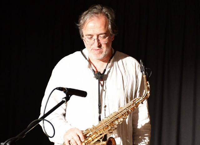 El saxofonista José Joaquín Aroca y el artista visual Josué M. Lozano protagonizan Desidia - 3, Foto 3