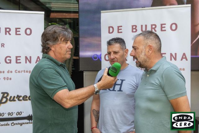 La movida Cartagenera de los 80 y 90 se vá de “Bureo solidario” por Cartagena - 1, Foto 1