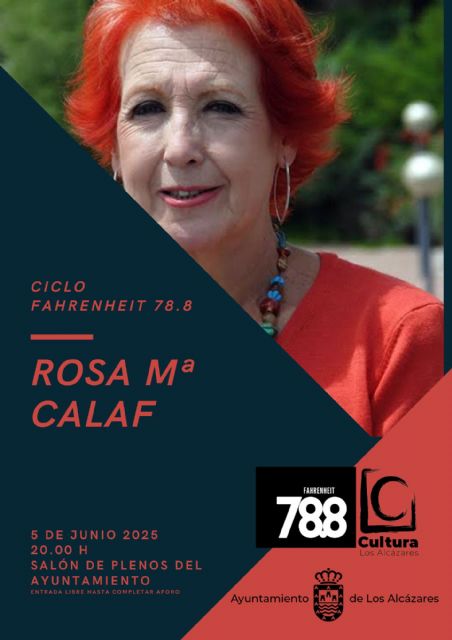 Rosa María Calaf protagoniza la segunda sesión del Fahrenheit 78.8 en Los Alcázares, el jueves 5 de junio - 1, Foto 1