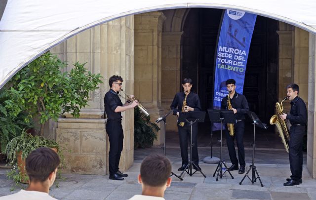Murcia pone el broche final al Tour del Talento de la Fundación Princesa de Girona con el concierto de la Unidad de Música de la Academia General del Aire y del Espacio - 3, Foto 3