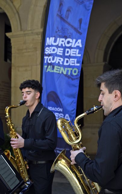 Murcia pone el broche final al Tour del Talento de la Fundación Princesa de Girona con el concierto de la Unidad de Música de la Academia General del Aire y del Espacio - 4, Foto 4