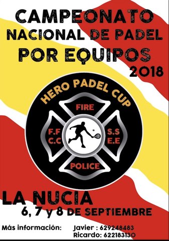 Murcia FFCCSS volverá a competir en el Campeonato Nacional de Pádel de Fuerzas y Cuerpos de Seguridad HEROPADELCUP - 1, Foto 1