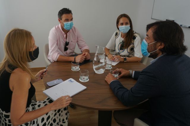 Motas aborda con el alcalde de Caravaca de la Cruz la situación del empleo en el municipio - 1, Foto 1