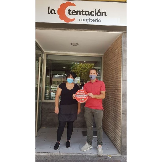 El Ayuntamiento de Molina de Segura entrega 42 distintivos del programa COMPROMETIDOS contra el COVID-19 asignados a establecimientos de hostelería - 4, Foto 4
