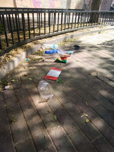 Somos Región Cieza denuncia el penoso estado de conservación y limpieza en el que se encuentran varias localizaciones del municipio, y en concreto el Parque de la Hormiga - 3, Foto 3