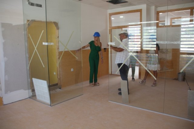 Avanzan las obras de remodelación del nuevo centro de Servicios Sociales en Los Secanos, Foto 2