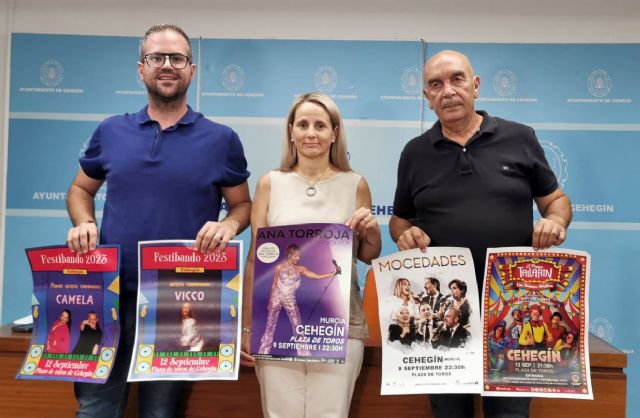 Ana Torroja, Camela, Mocedades y Vicco  encabezan el cartel musical de las Fiestas Patronales en Honor a la Virgen de las Maravillas - 1, Foto 1