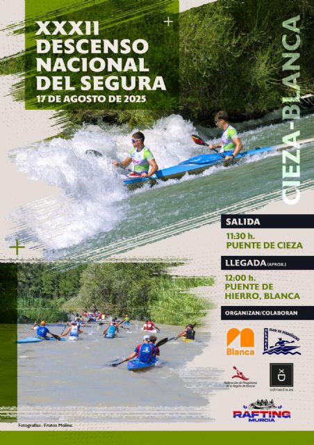 Más de 350 palistas de toda España participarán en el XXXII Descenso Nacional del Río Segura - 1, Foto 1