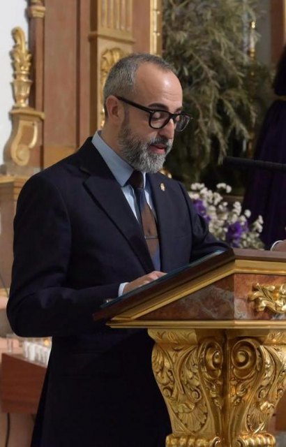 El concejal de Cultura, David Martínez, nombrado pregonero de la Semana Santa 2026 de Santiago de la Ribera - 1, Foto 1