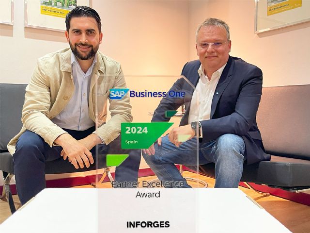 Inforges recibe el SAP Business One Partner Excellence Award 2024 en España - 2, Foto 2