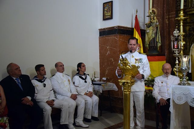 La Comandancia Naval de Sevilla rinde homenaje a su patrona en la sede de la Esperanza de Triana - 1, Foto 1
