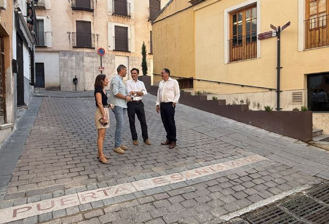 El Gobierno regional culmina la mejora paisajística del entorno de la Puerta de Santa Ana y el Museo de la Soledad de Caravaca de la Cruz - 2, Foto 2