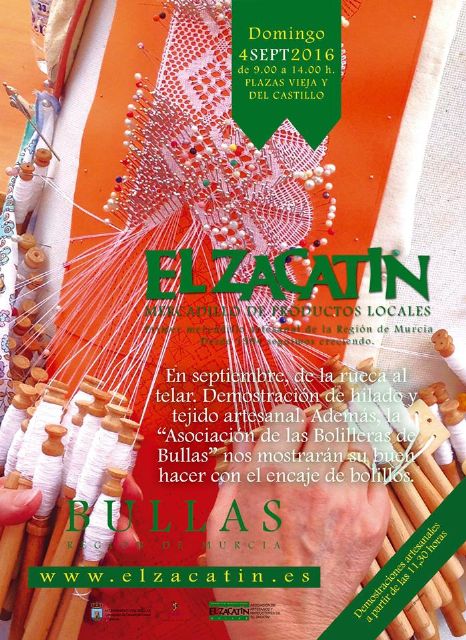 El arte del hilado y tejido artesanal en el próximo Zacatín - 1, Foto 1