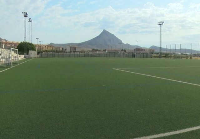 Abierto el proceso de adjudicación de las obras para cambiar el césped del campo de fútbol Antonio Ibáñez - 1, Foto 1
