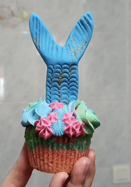 Receta: ¡Cómo hacer cupcakes de sirena! - 1, Foto 1
