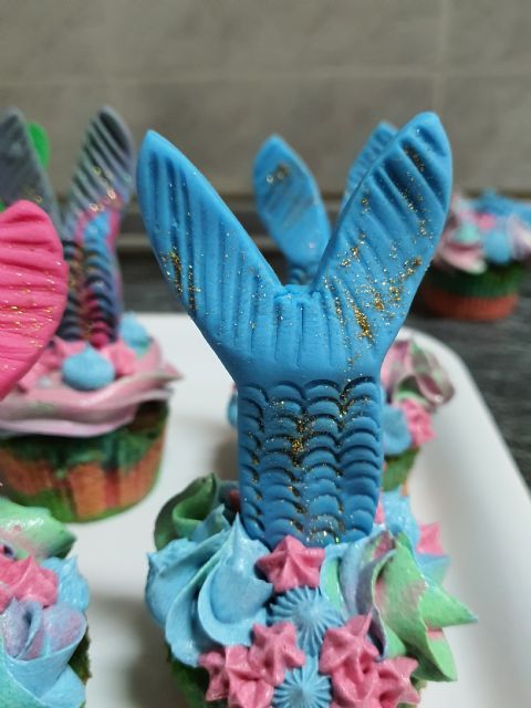 Receta: ¡Cómo hacer cupcakes de sirena! - 3, Foto 3