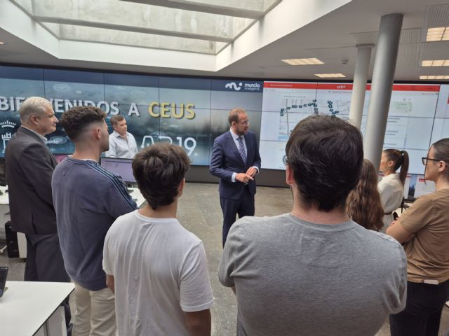 El Ayuntamiento de Murcia implementa un sistema pionero de conteo y análisis de flujo de personas para mejorar la gestión urbana y la seguridad ciudadana - 1, Foto 1