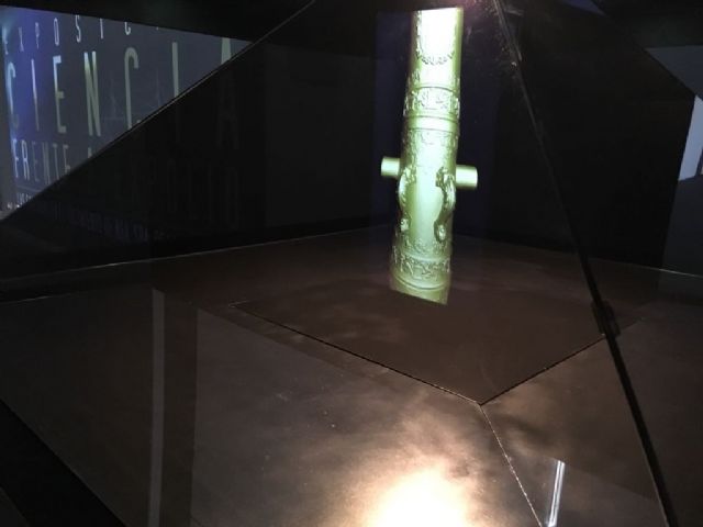 El Museo Nacional de Arqueología Subacuática ARQUA incorpora un holograma del cañón Santa Bárbara a su exposición temporal sobre el yacimiento de 'las Mercedes' - 1, Foto 1