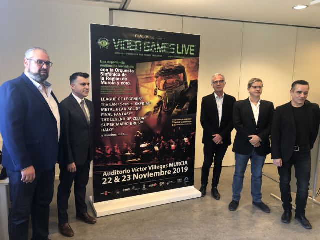 El Auditorio regional acoge los dos únicos conciertos en España del espectáculo musical ´Video Games Live´ - 1, Foto 1