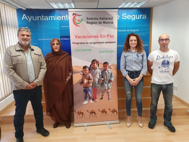 El Ayuntamiento de Molina de Segura firma un convenio de colaboración con la Asociación Sonrisa Saharaui Región de Murcia para 2019 - 1, Foto 1