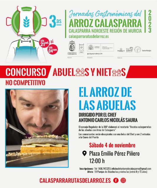 El arroz de las abuelas y nietos · taller de cocina no competitivo en las jornadas gastronómicas del arroz Calasparra - 1, Foto 1