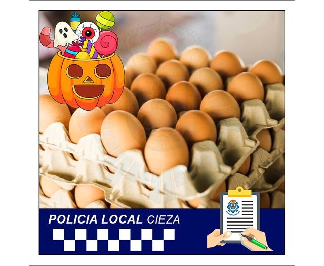 Hasta 600 euros de multa por lanzar huevos en la vía pública durante la noche de Halloween - 1, Foto 1