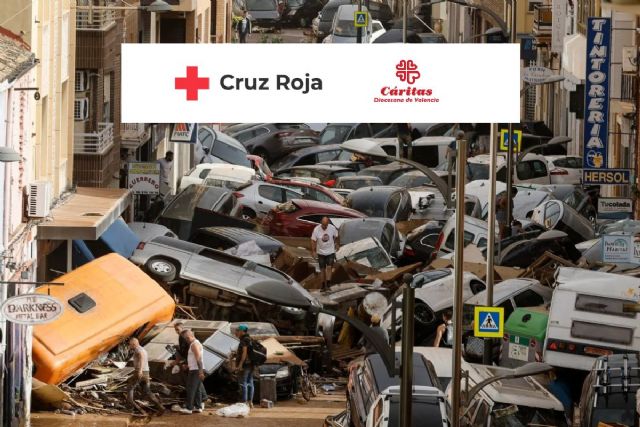 Cartagena se suma al luto nacional y encauza la ayuda directa a los afectados por las lluvias a través de las organizaciones humanitarias - 1, Foto 1