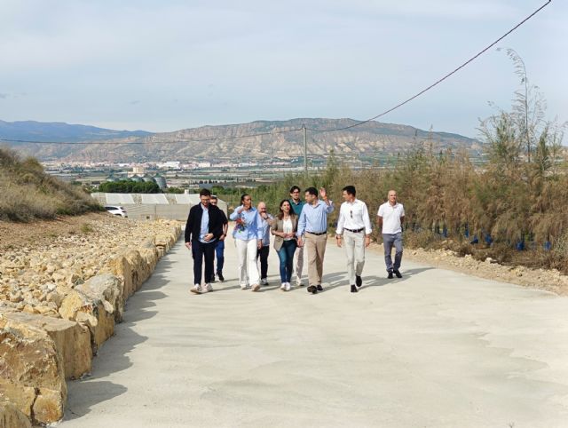 El Gobierno regional invierte ms de un milln de euros para mejorar caminos rurales en Alhama de Murcia, Foto 2