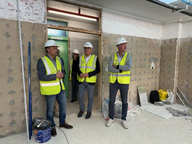 Visita obras proyecto lanzadera de sostenibilidad Pabellón Luis Manzanares de Torre Pacheco - 1, Foto 1