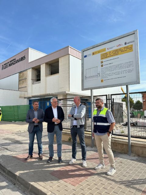 Visita obras proyecto lanzadera de sostenibilidad Pabellón Luis Manzanares de Torre Pacheco - 4, Foto 4