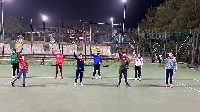 Fiesta de tenis navideña en club de tenis Totana, Foto 6