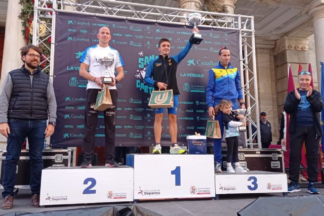 Víctor Requena del UCAM Atletismo Cartagena se lleva la San Silvestre de Cartagena - 1, Foto 1