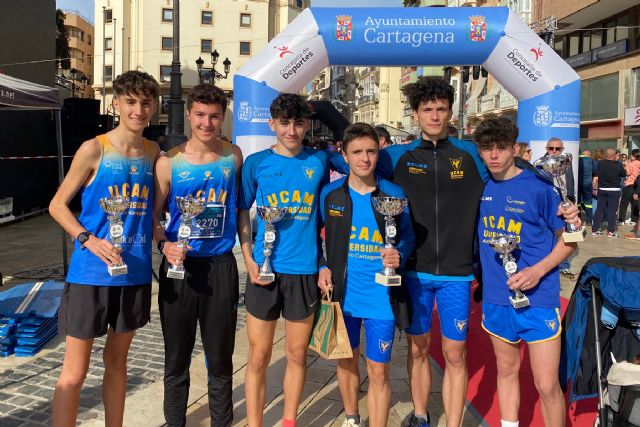 Víctor Requena del UCAM Atletismo Cartagena se lleva la San Silvestre de Cartagena - 3, Foto 3