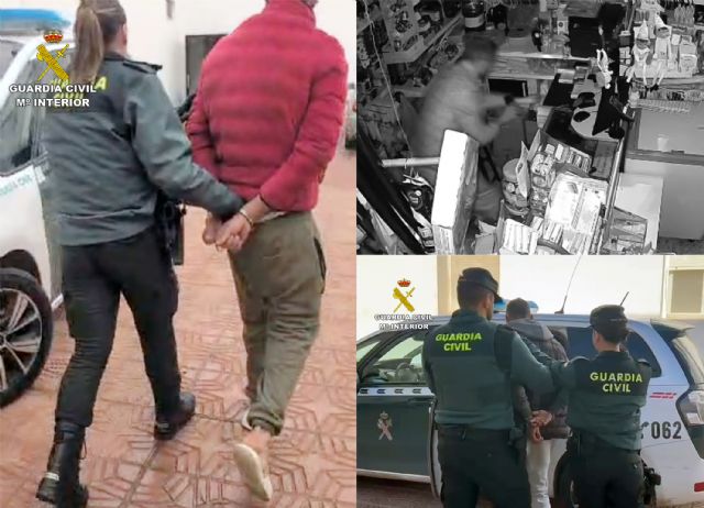 La Guardia Civil detiene a tres experimentados delincuentes por media docena de robos en Totana, Foto 5
