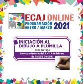 La Concejalía de Juventud de Molina de Segura inicia el miércoles 3 de febrero la formación Workshop: Iniciación al dibujo a plumilla