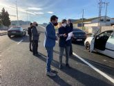 Fomento revisa las obras de la futura avenida de Levante antes de su cesin al Ayuntamiento