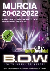 B.O.W (Brotherhood Of Wolves) :: Domingo 20 de febrero en Garaje Beat Club (Murcia)