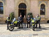 guilas incorpora dos motocicletas al parque mvil de la Polica Local