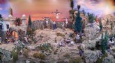 Componentes de la Peña Cultural Huertana 'La Tinaja' de la Ciudad de Murcia visitan la Exposición Permanente de Dioramas de la Pasión de Las Torres de Cotillas