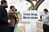 El alcalde de Lorca destaca que la actuacin en la carretera de Caravaca mejora la entrada a la ciudad por esta zona integrando el usoviarioy peatonal y creando un carril bici
