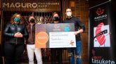 Maguro Square Sushi entrega a Abamur la recaudacin de la iniciativa 'Tasukete, el sushi solidario'