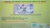 I Jornada Popular de Limpieza de Lorca y el Valle del Guadalentín organizada por entidades medioambientales