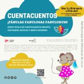 La Red Municipal de Bibliotecas de Lorca organiza una serie de cuentacuentos con el ttulo ¡Fbulas, Fabulosas Fabulorum! para los sbados 5 y 26 de marzo, y 23 de abril