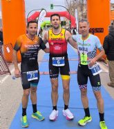 �lvaro S�nchez y Marina Ingl�s, ambos del Club Triatl�n Murcia Ailimpo, ganadores del XXX Duatl�n Villa de Torre Pacheco