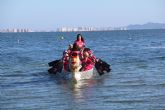 La sardina llega a San Pedro del Pinatar por mar de la mano de las 'Flamencos rosas'