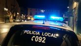 Agentes de las Polica Local sorprenden in fraganti a un ladrn en el interior de una vivienda del casco urbano