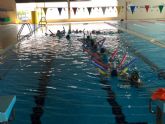 Actividades de natación en los colegios de Alhama