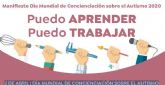 El Ayuntamiento se suma el 2 de abril a la conmemoración del Día Mundial de concienciación sobre el Autismo