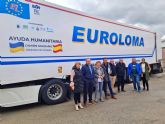 La campana 'Caravaca con Ucrania', promovida por el Ayuntamiento, enva 25.000 kilos de ayuda humanitaria